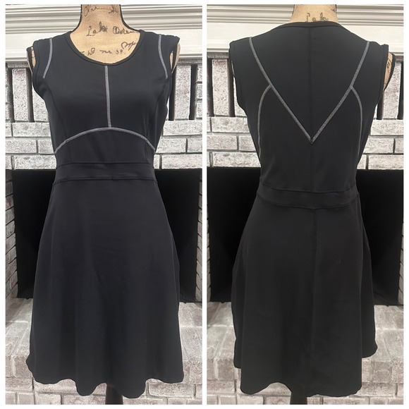 Title nine Dresses & Skirts - Title Nine Dream Dress Black Sleeveless Athletic Pockets Athleisure‎ Size S Golf